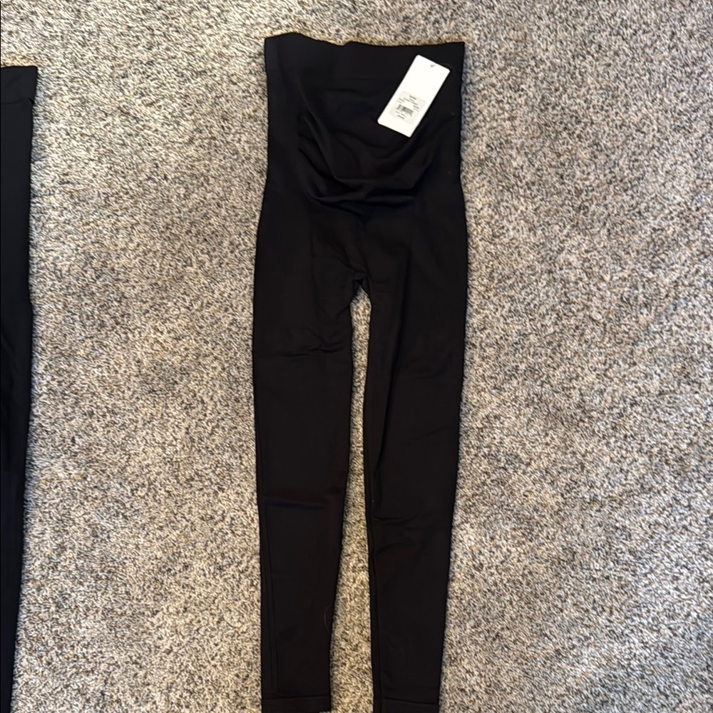 Blanqi Maternity Black Leggings NWT